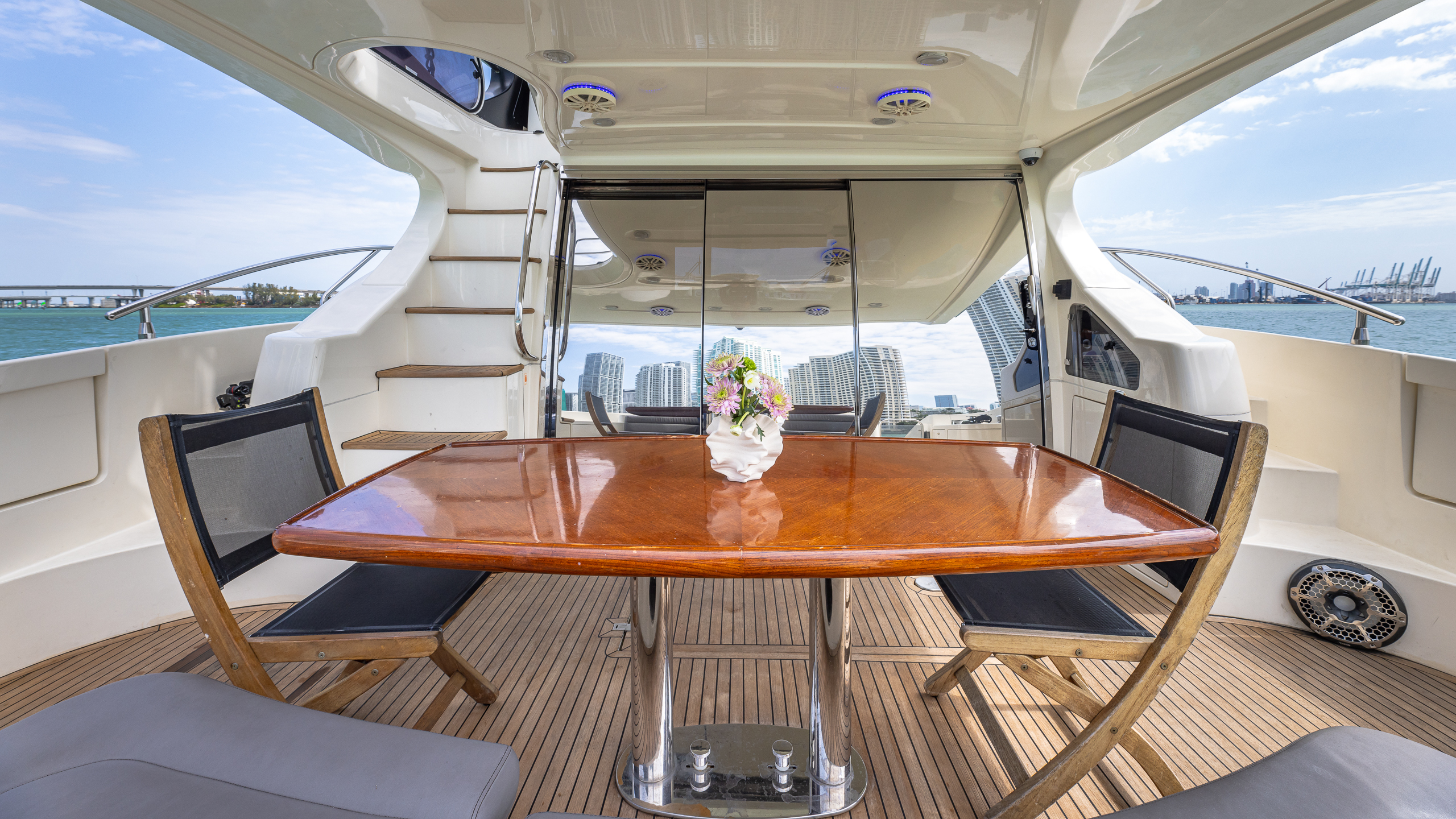 65-foot Azimut yacht — professional exterior photo