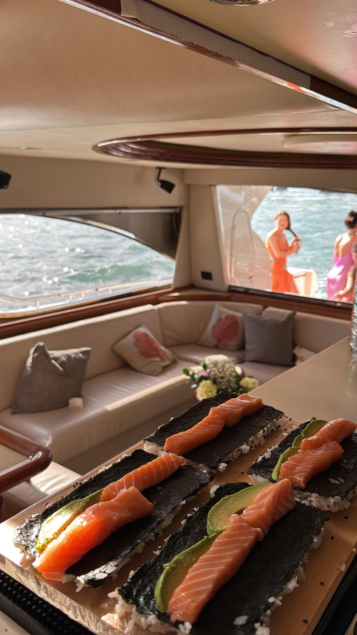 Ferretti 75-foot luxury yacht charter Miami