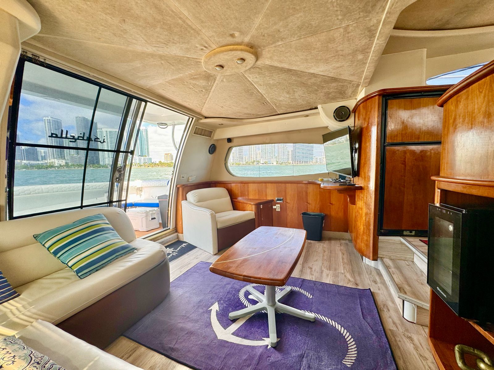 Isabella 48-foot luxury yacht charter Miami