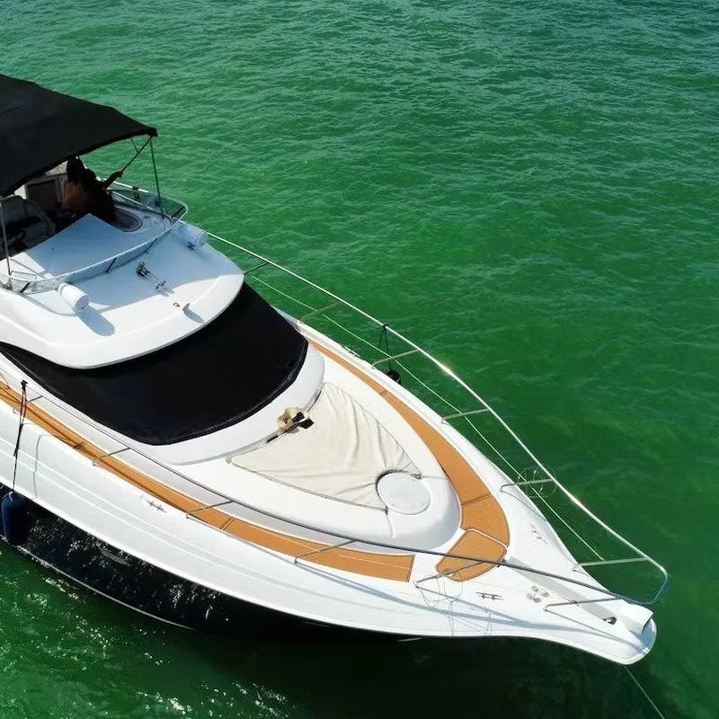 Isabella 48 flybridge yacht on Biscayne Bay